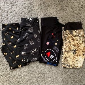 Gently worn justice leggings